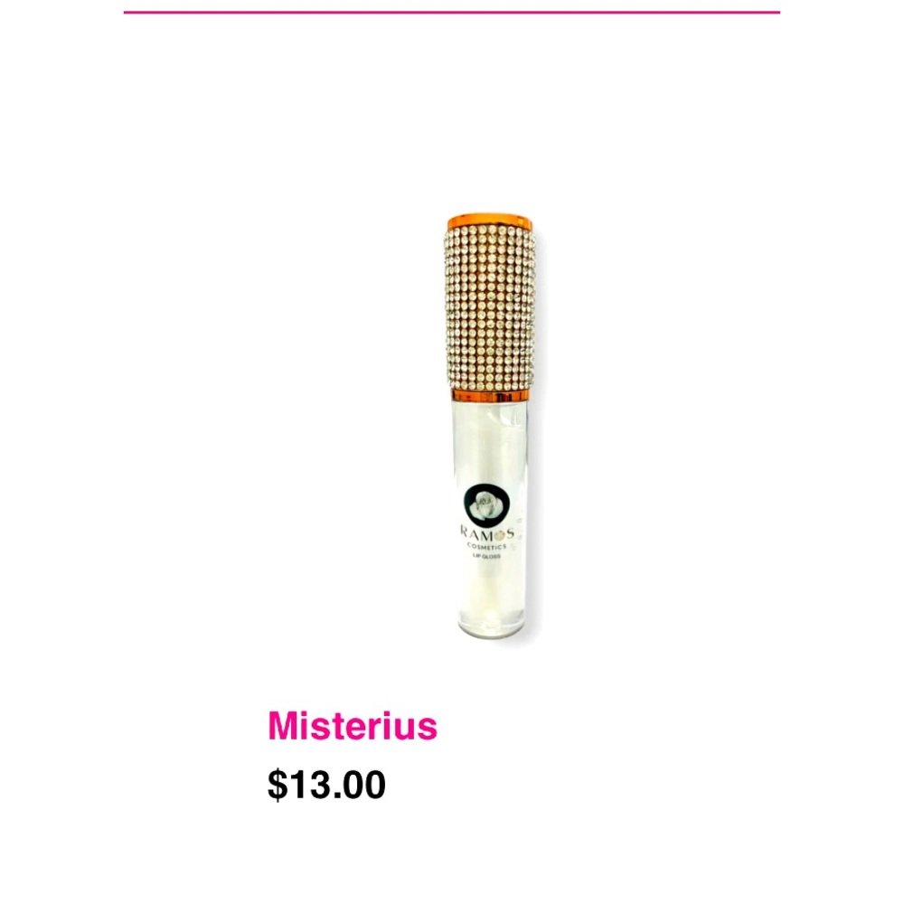 Lipgloss with natural moisturizers that will leave your lips silky.